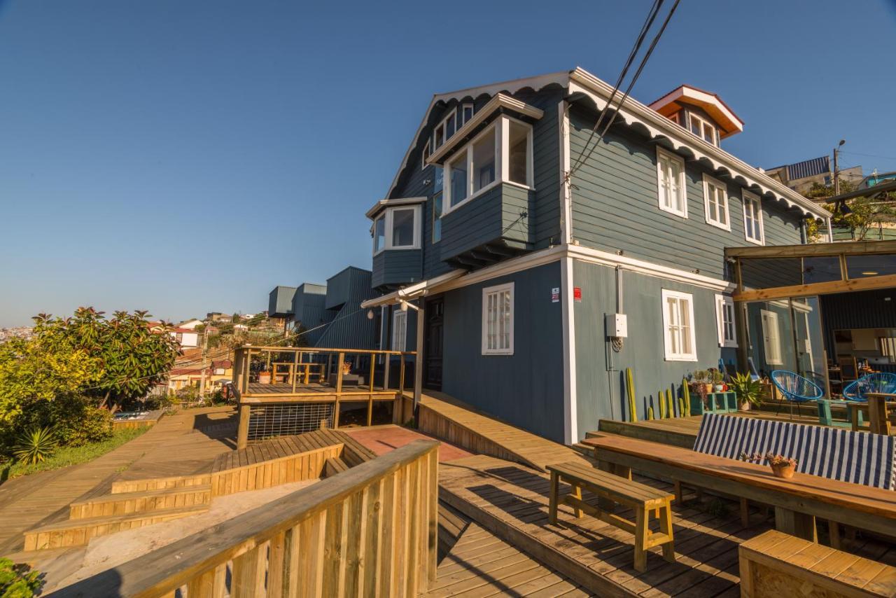 Hotel Faro Azul Valparaiso Cerro Alegre Ngoại thất bức ảnh
