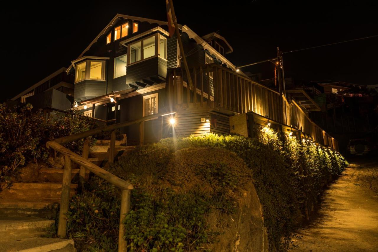 Hotel Faro Azul Valparaiso Cerro Alegre Ngoại thất bức ảnh