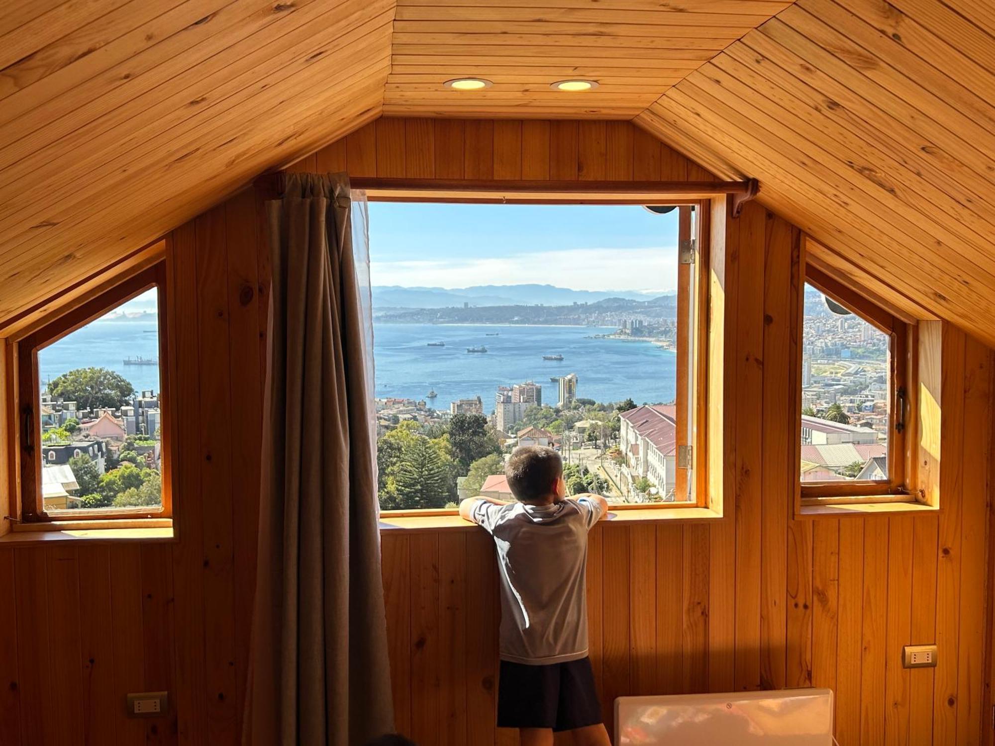 Hotel Faro Azul Valparaiso Cerro Alegre Ngoại thất bức ảnh