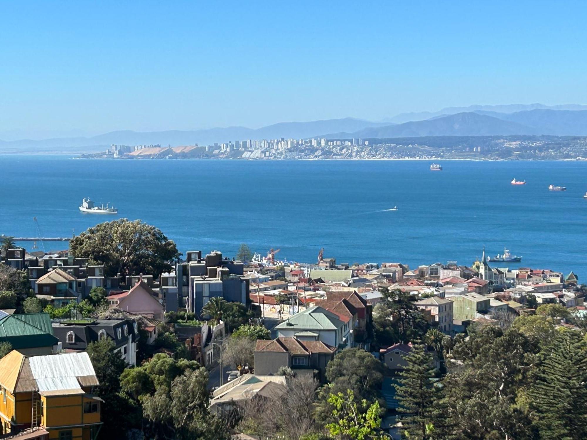 Hotel Faro Azul Valparaiso Cerro Alegre Ngoại thất bức ảnh