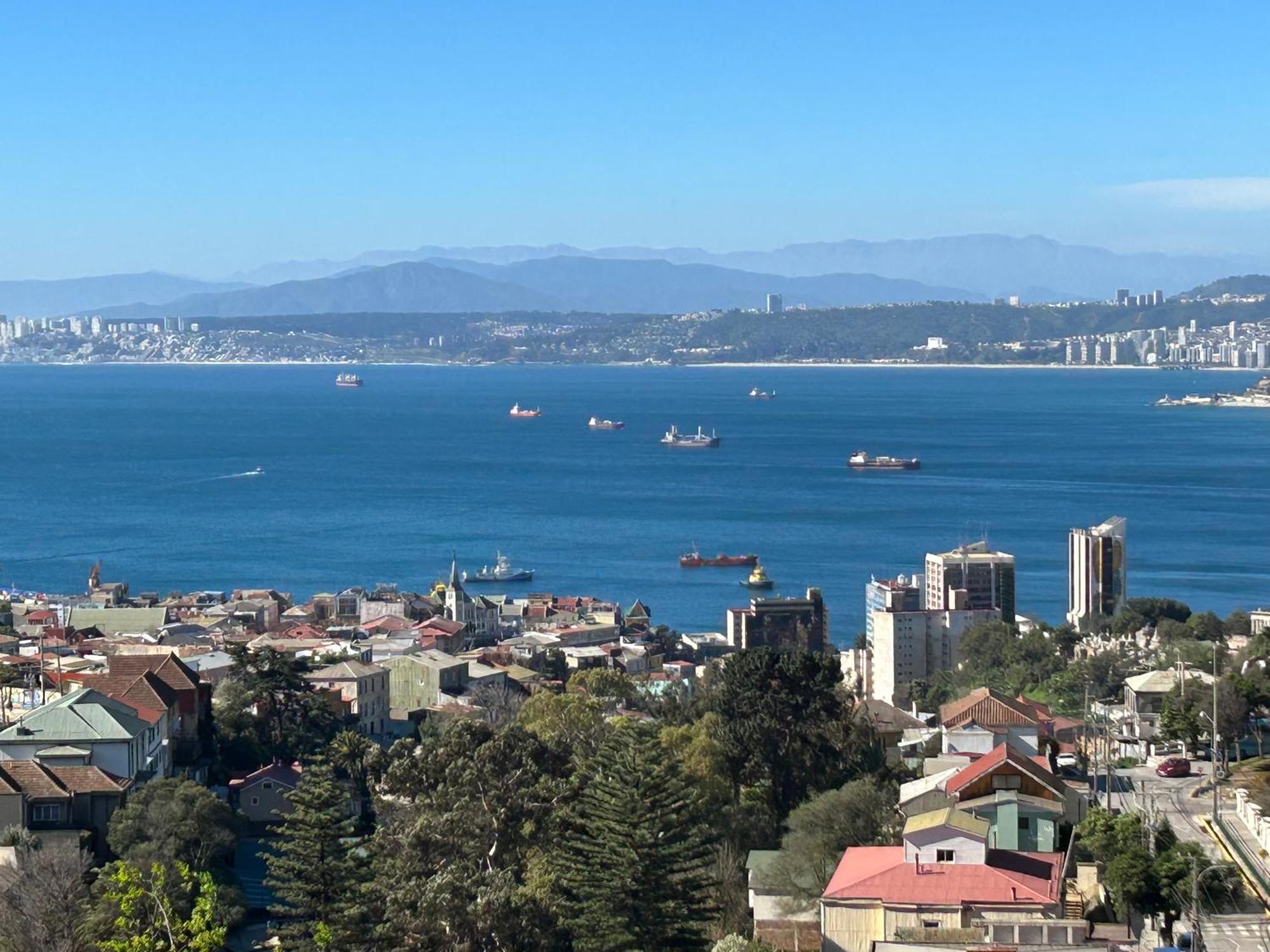 Hotel Faro Azul Valparaiso Cerro Alegre Ngoại thất bức ảnh