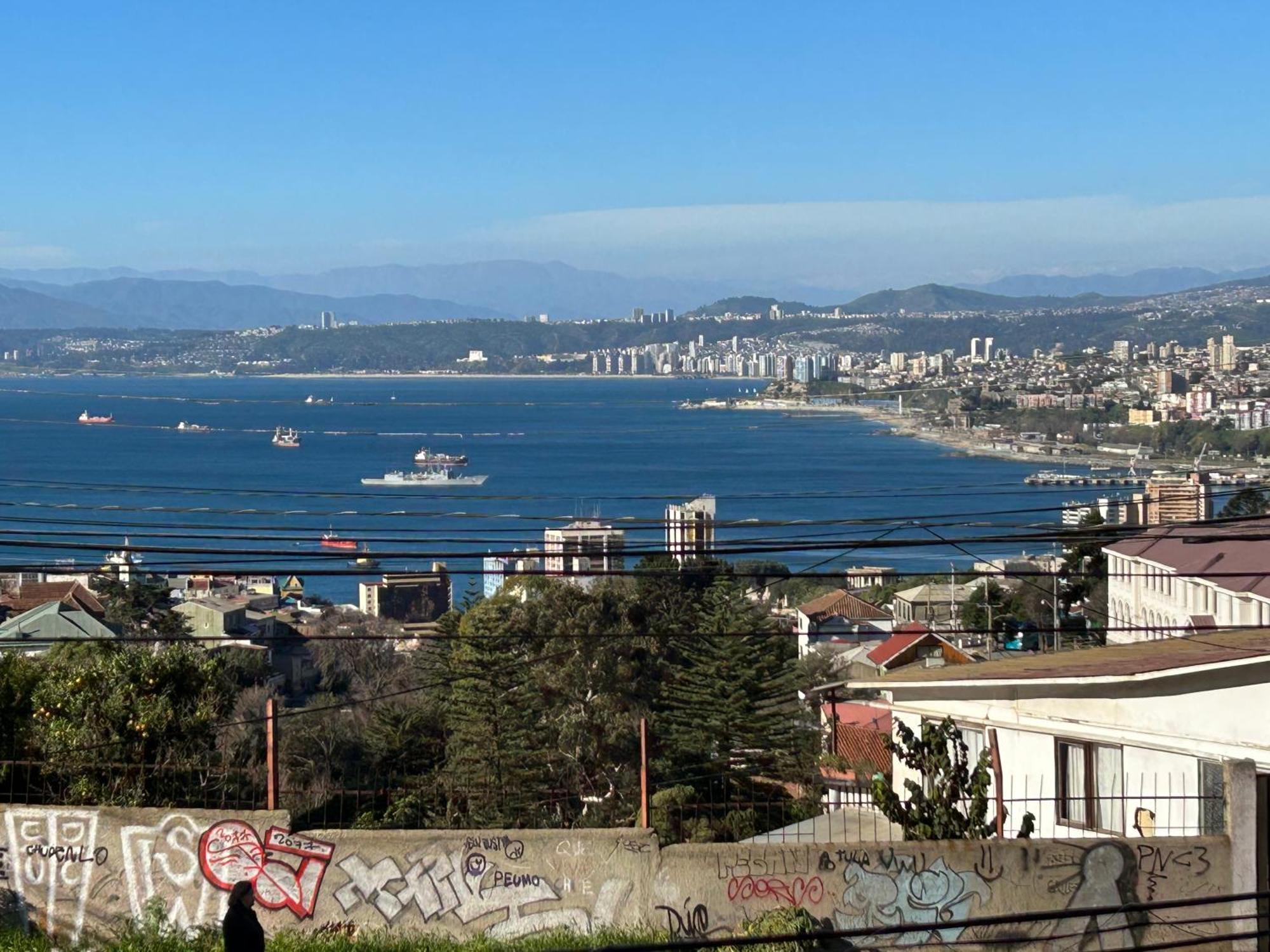 Hotel Faro Azul Valparaiso Cerro Alegre Ngoại thất bức ảnh